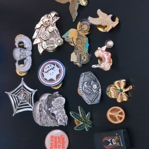 Vintage Biker Harley Pin Wardrobe